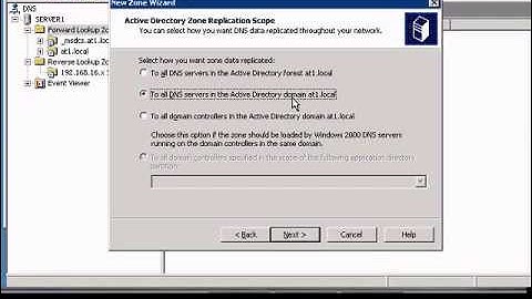 Create stub zone in Windows DNS