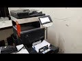 Konika minolta bizhub 363-423 printer Driver install || Toner Change || Tray Settings.