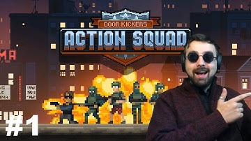 PIXELSTYLE SWAT TEAM - Door Kickers Action Squad Gameplay #1