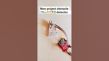 New project obstacle avoiding रोबोट🕶️making🌟|| #smartdustbin #obstacledecting #techshorts #shorts