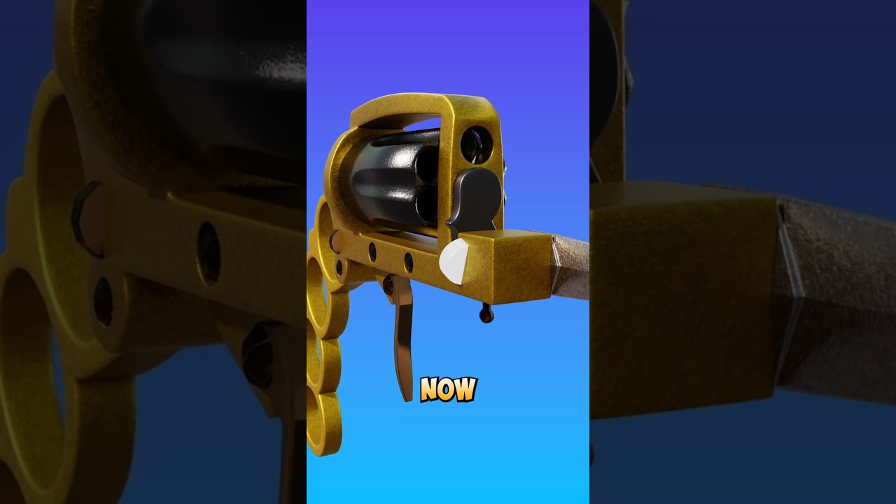 🔫 This Gun Can Shoot, Stab, AND Punch! 😳