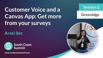 Customer Voice and a Canvas App: Get more from your surveys - Areti Iles