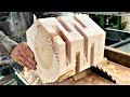 Woodturning a carpenters extraordinary creative mind and wood cutting skills create beautiful work