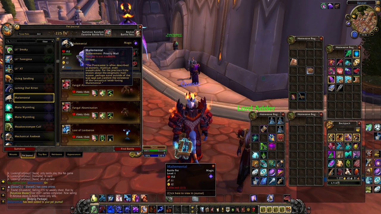 Lost Mail | Spawn Location + Loot + Achievments + Questline | WoW Legion 7.3.5