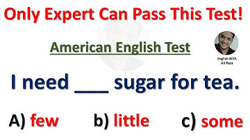 💡 Tricky American English Grammar Quiz Challenge | Only Expert Can Pass This US Grammar Test!