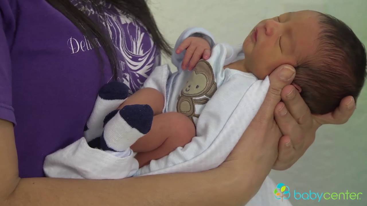 Permanecer de pié Converger bádminton Cómo poner a dormir a tu recién nacido - YouTube