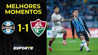 GRÊMIO 1 X 1 FLUMINENSE | FÁBIO BRILHA E FLU CEDE EMPATE NO FIM | 20ª RODADA