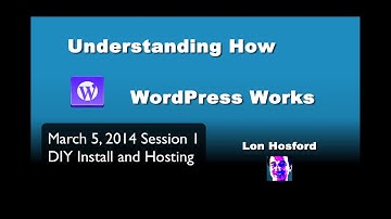 Wordpress DIY Installation and Hosting