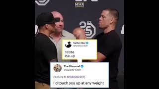 Nate Diaz wants to fight Dustin Poirier #shorts