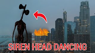 Siren Head dancing on CAMERA