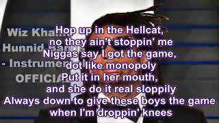 Wiz Khalifa - Hunnid Bands (official video)  LYRICS  Prod. By Tay Keith