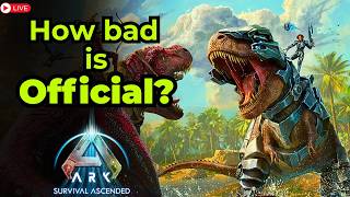 🦖 Are Official Servers REALLY Unplayable? | ARK Survival Ascended PvE Test