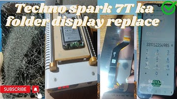 Techno Spark 7T LCD Replacement || Tecno Spark 7 Display Replacement || Restoration @opyttelecom