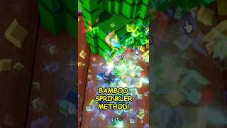 Bamboo Sprinkler Method in Grow a Garden 2
