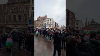 Not just a protest—a community speaking out ✊#news #uk #ukcommunity