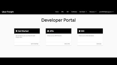 How to navigate the Developer Portal