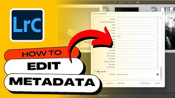 How to Edit Your METADATA in LIGHTROOM (for Multiple or Single Photos)