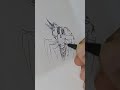 scary things to draw #scary #monsters #drawing #artcommunity #sketch #drawholic #fypシ゚viral