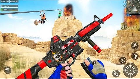 FPS COMMANDO SHOOTING GAME 3D - OFFLINE ZOMBIE GAME ANDROID GAMEPLAY !!