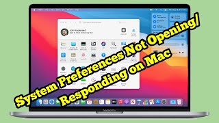 System Preferences Not Opening/Responding on Mac Ventura/Monterey (Fixed) Resimi