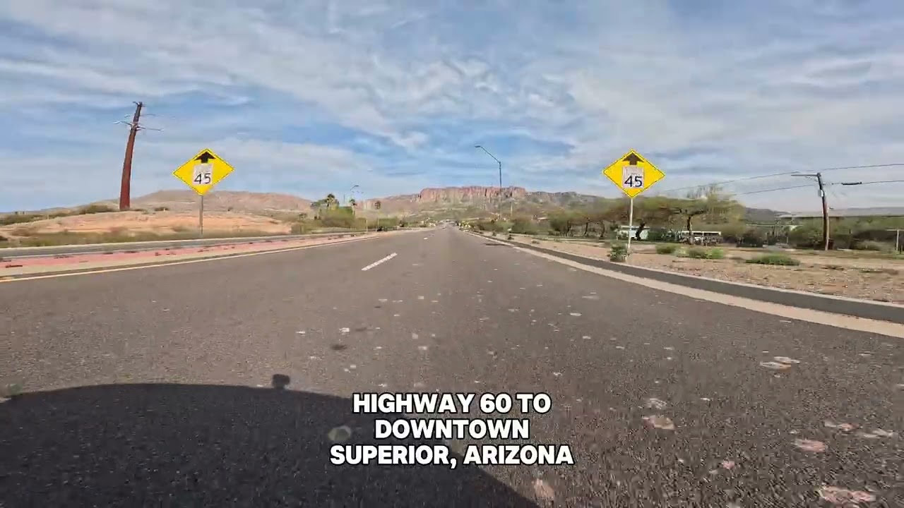 HWY 60 TO SUPERIOR, ARIZONA IN 8K