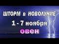 ОВЕН 🔮 ВРЕМЯ СВОБОДЫ 🔮 неделя с 1 по 7 ноября. Таро прогноз гороскоп гадание