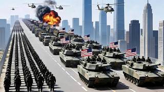 5 Minutes Ago! Hundreds of US Tanks Destroyed by Elite Russian Forces - ARMA 3