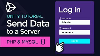 Unity Send data to a SERVER (Login System) , PHP & MYSQL