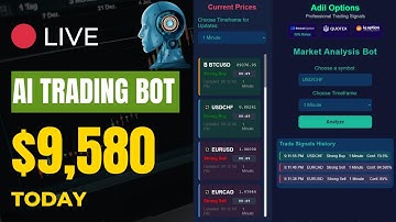 AI Trading Bot Made $9,580 LIVE Results on Pocket Option | Best Binary Options Strategy 2025