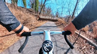 Biking around Baltimore POV: North Avenue - Gwynns Falls Trail - Downtown