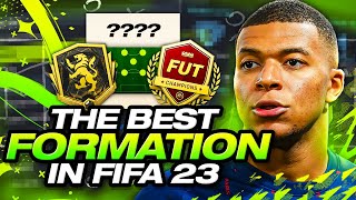 THE BEST FORMATION IN FIFA 23 FIFA 23 Ultimate Team