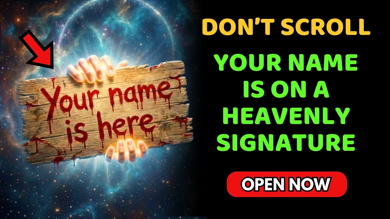 ВСЕГО 9 СЕКУНД — АРХАНГЕЛ МИХАИЛ: НЕБЕСНЫЙ УКАЗ, НА КОТОРОМ ВАШЕ ИМЯ...