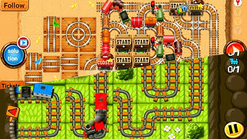Train Tiles Express & Rail Maze 2 - Train Game - Train - Gameplay #...93.