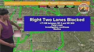 1 dies in crash on I-71 North in Medina County