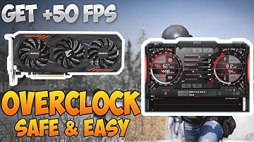 How to overclock your GPU 2019 - Get EXTRA FPS in Games [Beginners Guide]
