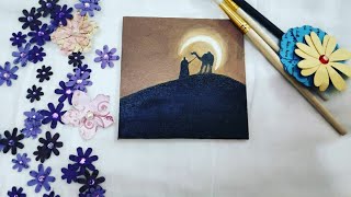 Acrylic painting by Simran | flicker colors fusion