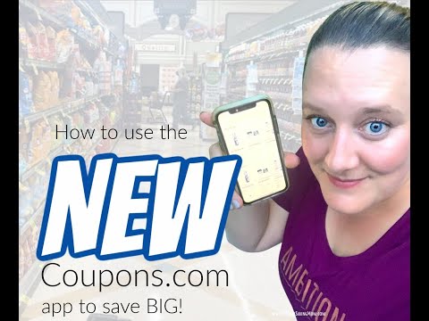 NEW Coupons.com App