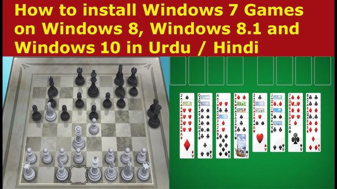 install Chess Titans in windows 10,8,7 @hsktube 