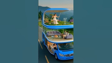 Magical AI Journey | Fantasy Van Adventure ✨ | AI Generated Video#youtubeshorts #shorts #trending