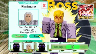 Level 80 5 Star Kimimaro in Trial 2 Extreme Mode | 3 Units Showcase | Roblox All Star Tower Defense
