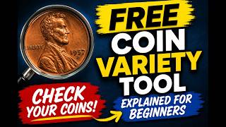 FREE Coin Variety Tool Explained For Beginners #coincollectinghobby