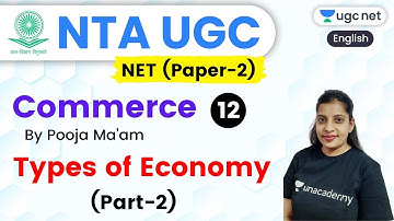 NTA UGC NET 2020 (Paper-2) | Commerce by Pooja Ma