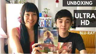 UNBOXING Ultra HD 4K Blu-ray Captain Marvel + bêtisier pâté crevettes fermentées, ça pue en laotien