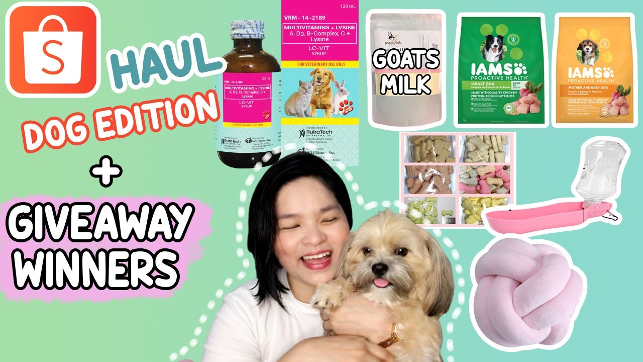 SHOPEE HAUL FOR DOG MILK REPLACER FOR PUPPY SHIH TZU ESSENTIALS