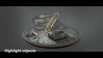 Silhouette Radar shaders - Unity3D