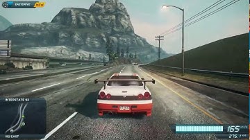 Need For Speed Most Wanted 2012 Running On a GT 710 2gb DDR3