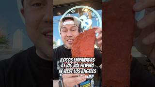 Ilocos empanadas at Big Boi Filipino in West Los Angeles! #LosAngeles #Filipino #ilocosempanada