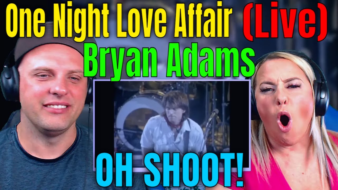 Reaction To Bryan Adams - One Night Love Affair (Live) THE WOLF HUNTERZ REACTIONS