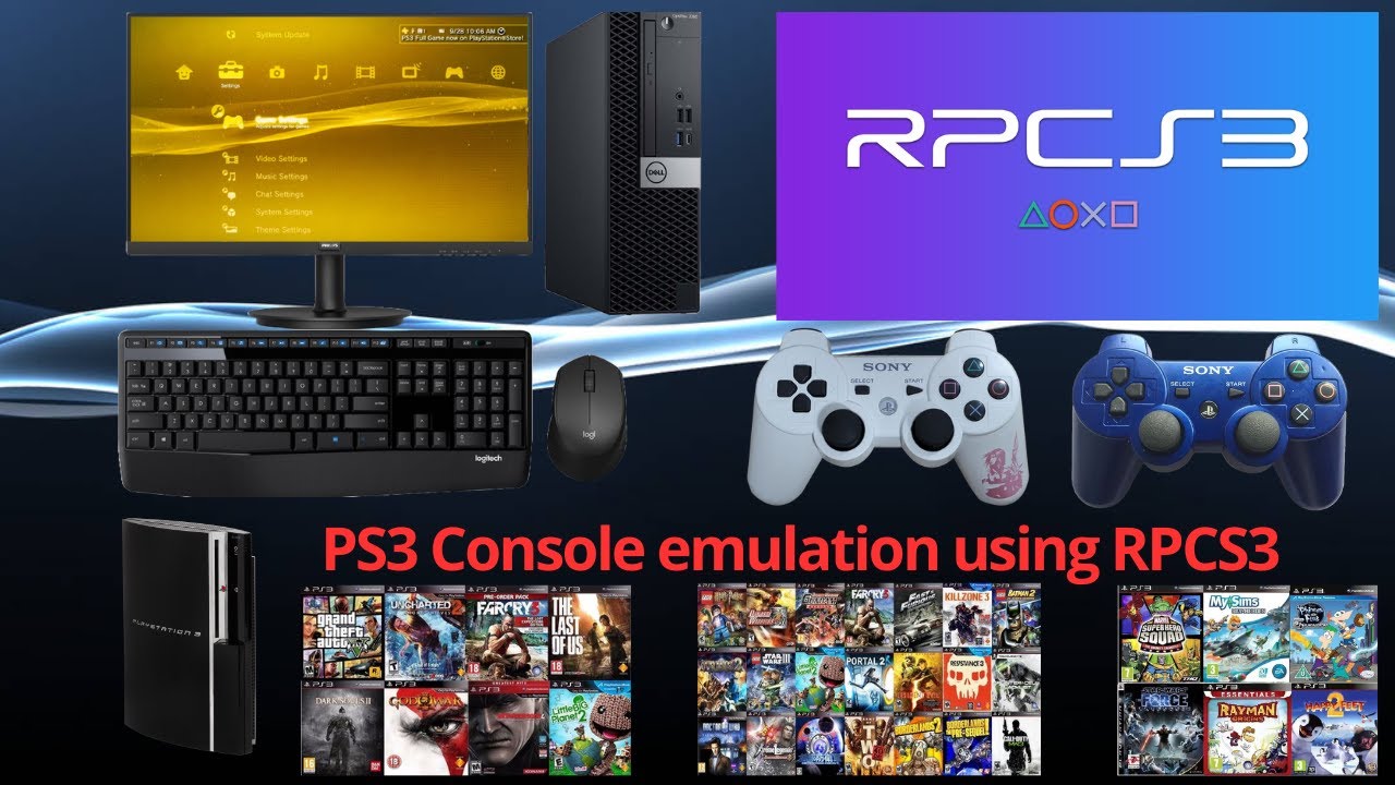 How to play PS3 game backups using RPCS3