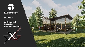Twinmotion: modeling and rendering (just over an hour) N°002 Part 6 of 7